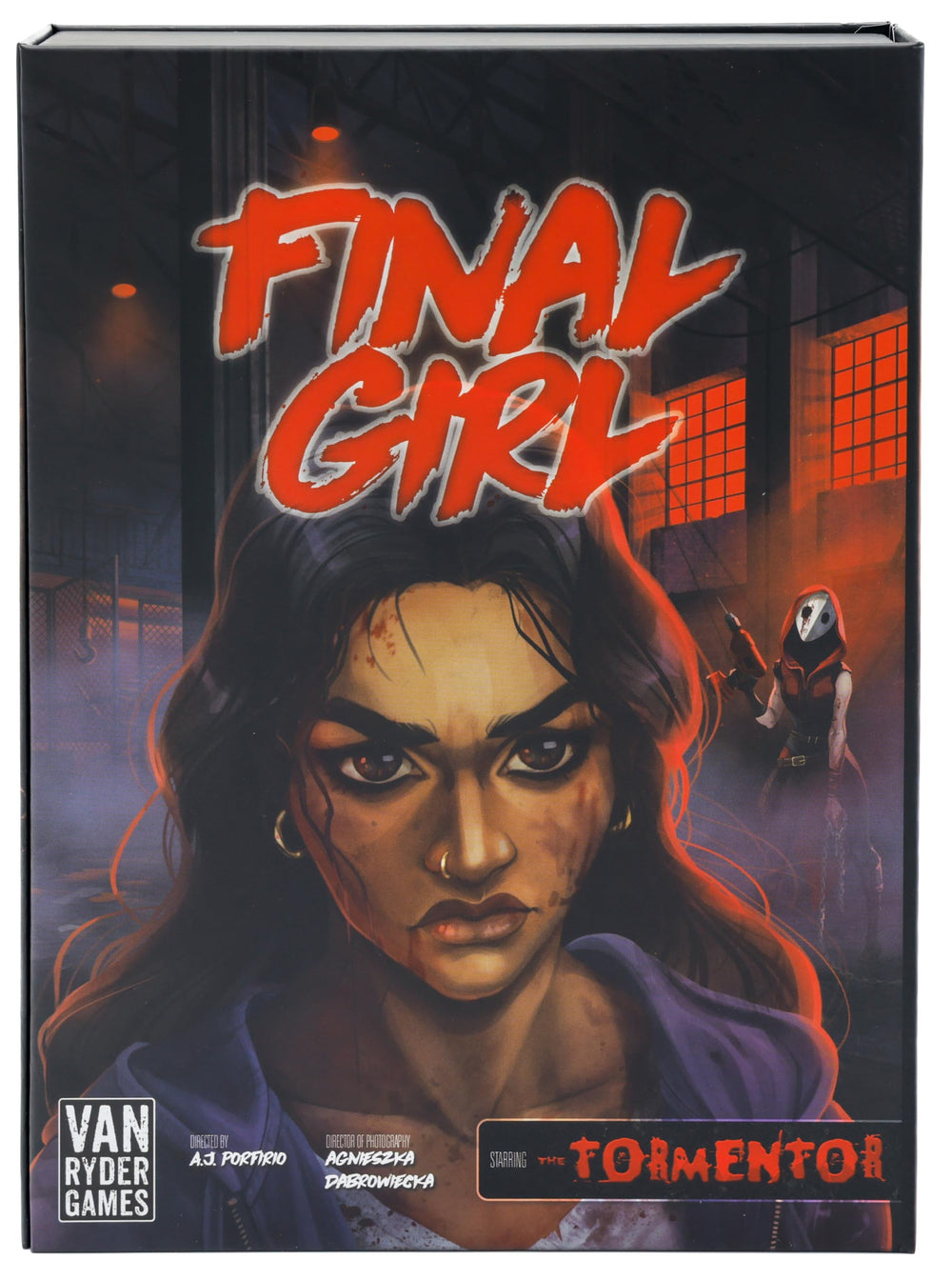 Van Ryder Games Final Girl Marrek Murders box art for immersive solo play