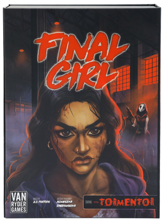 Van Ryder Games Final Girl Marrek Murders box art for immersive solo play