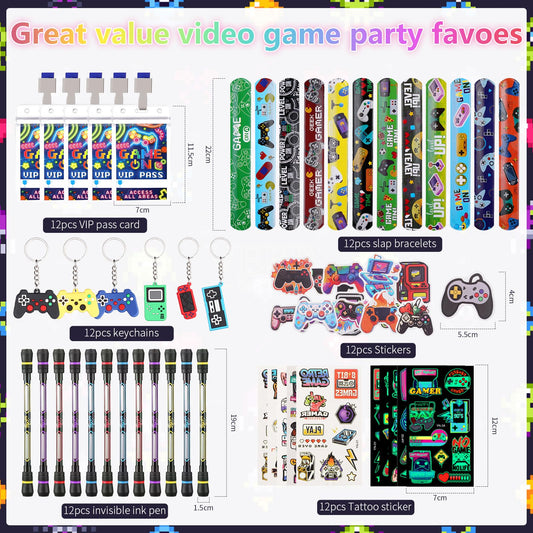 Vanblue VIP pass cards with writable names and color lanyards for gamer events.