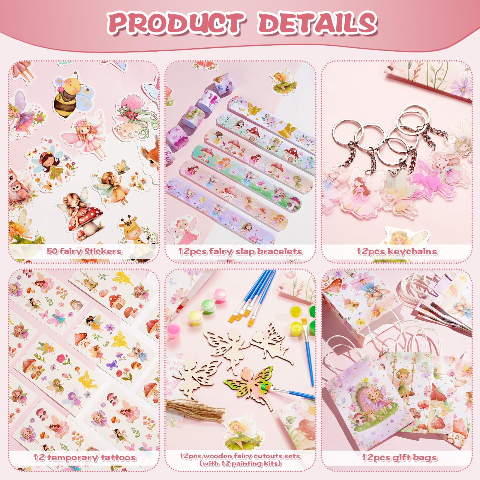 Vanblue fairy keychains – durable charms to embellish bags and backpacks.
