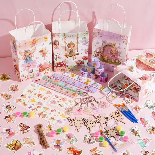 Vanblue fairy slap bracelets – stretchy accessories that add interactive sparkle to party favors.