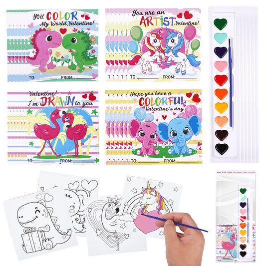 Vanblue valentines heart canvas front with festive design for classroom gift exchanges.
