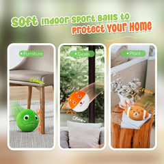 VangeBow ball set ideal for indoor and outdoor play and quiet homes