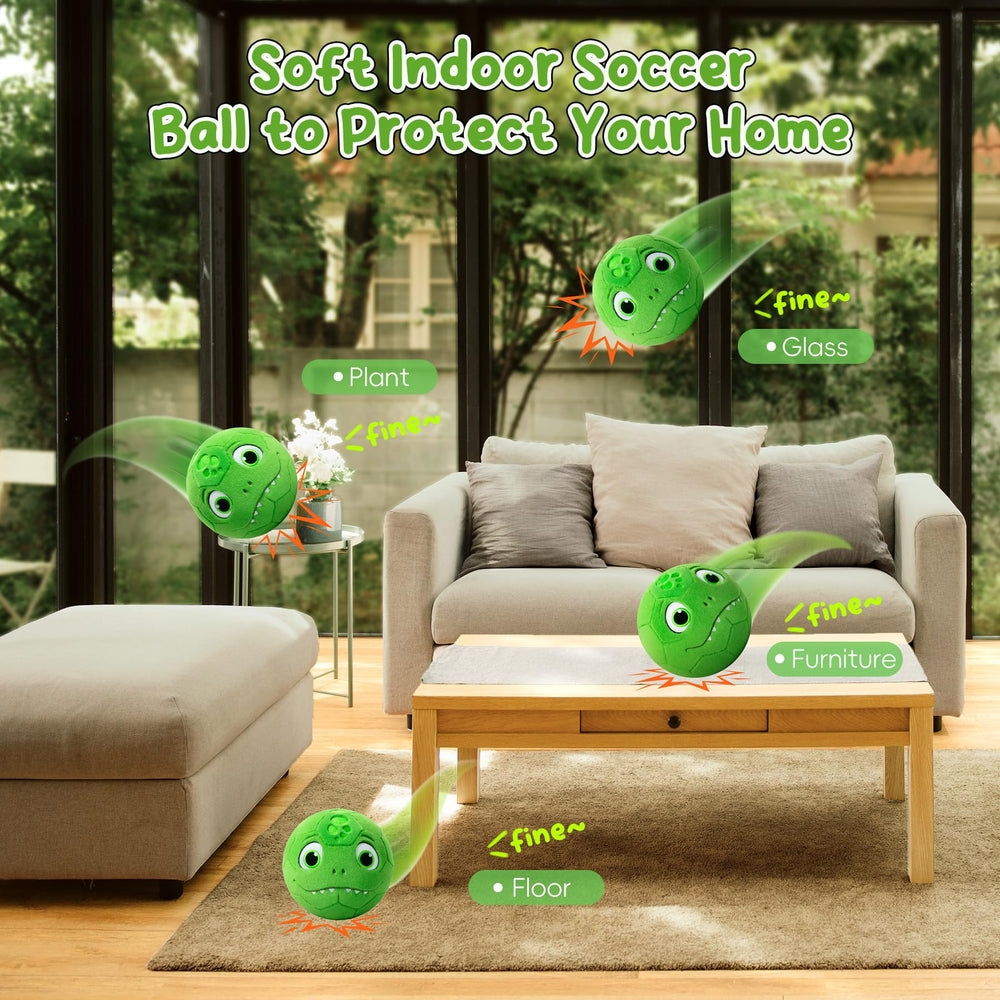 VangeBow soft plush surface minimizes noise during playtime