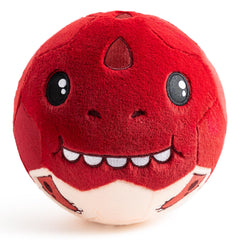 VangeBow T-Rex plush ball main view shows safe indoor play for toddlers