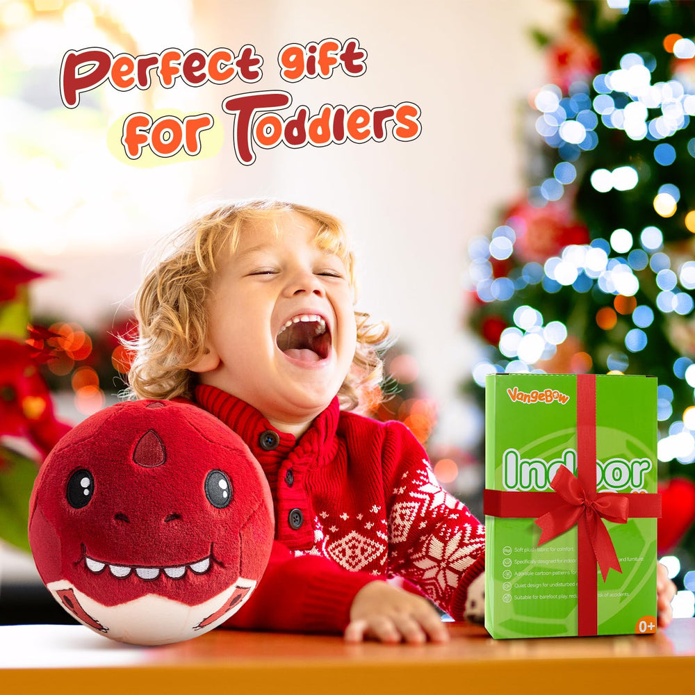 VangeBow T-Rex plush ball packaging-included image for gifting