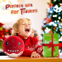 VangeBow T-Rex plush ball packaging-included image for gifting