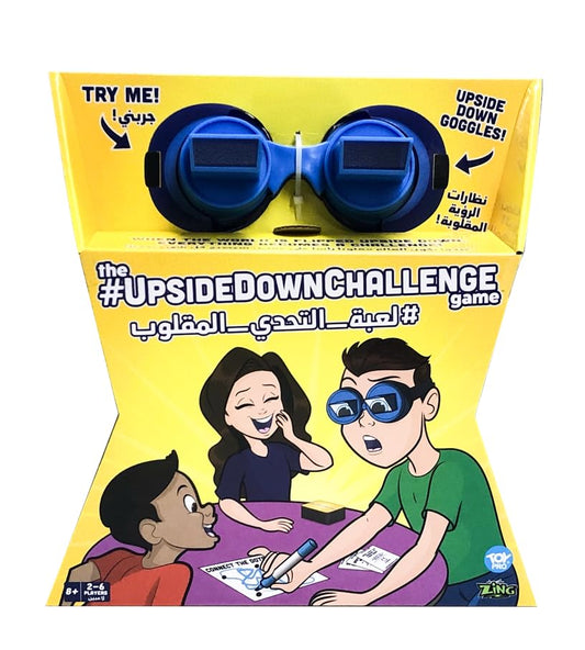 Vango UpsideDownChallenge cards with silly tasks spark family laughter