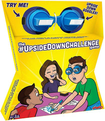 Vango UpsideDownChallenge glasses ready for upside-down play at family night