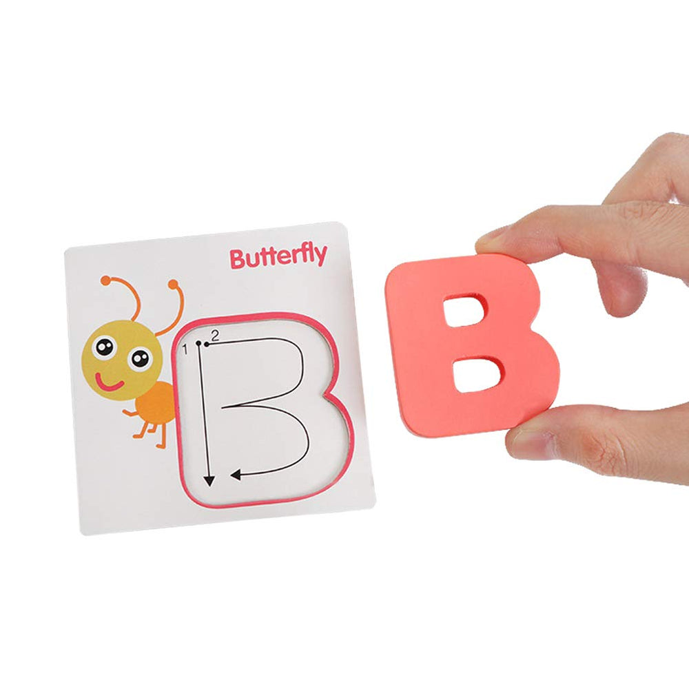 Vankcp family time learning puzzle enhances bonding while teaching letters and colors.