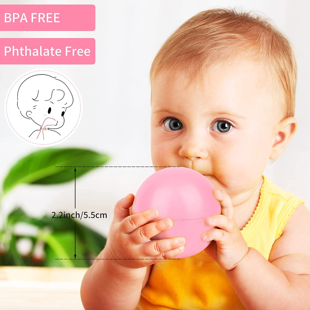 Vanland ball pit balls 2-2-inch diameter fit small hands for easy grabbing.