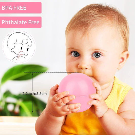 Vanland ball pit balls 2-2-inch diameter fit small hands for easy grabbing.