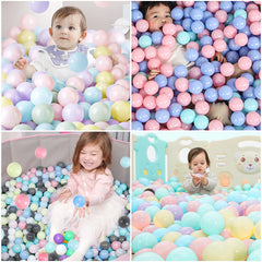 Vanland ball pit balls for baby and toddler support constructive play and early color skills.