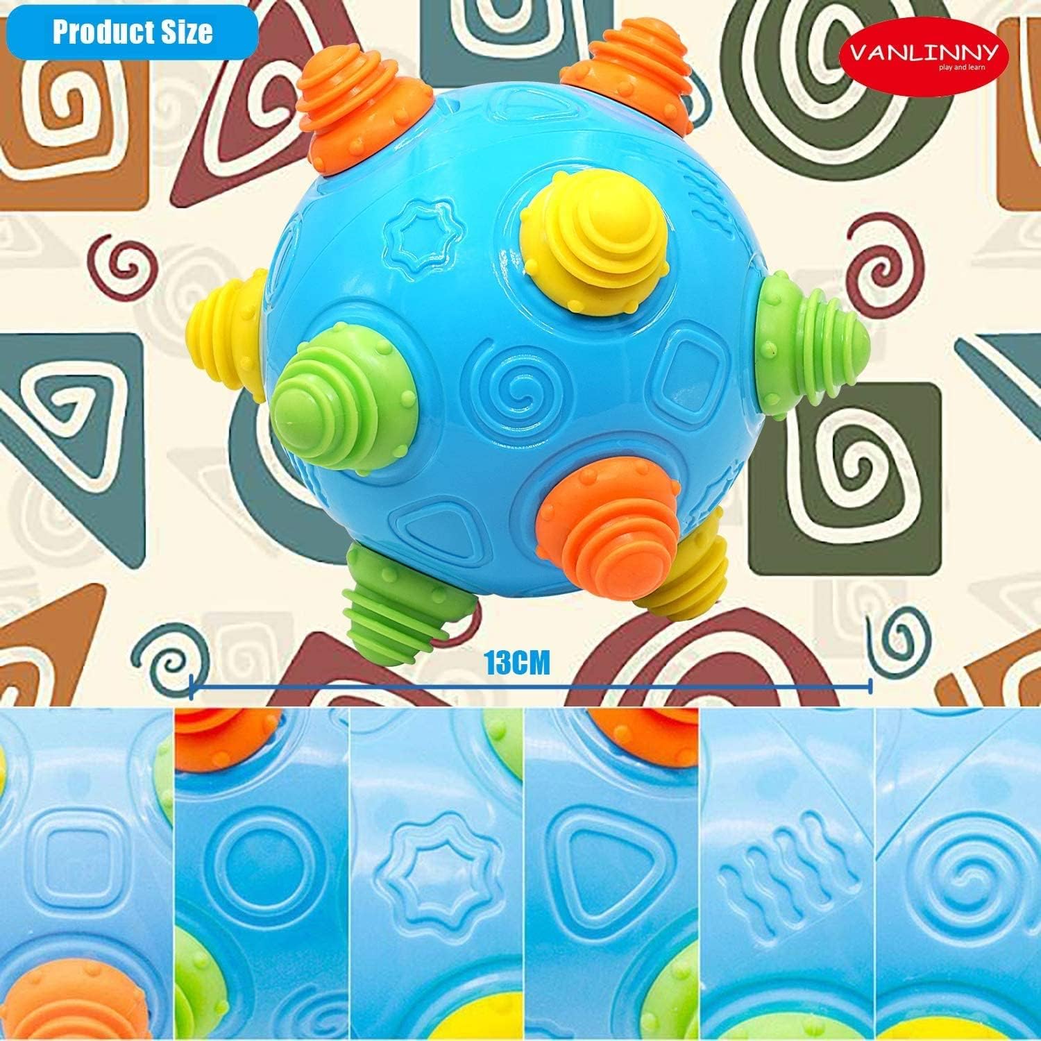 VANLINNY Buzz Ball battery compartment easy to access.