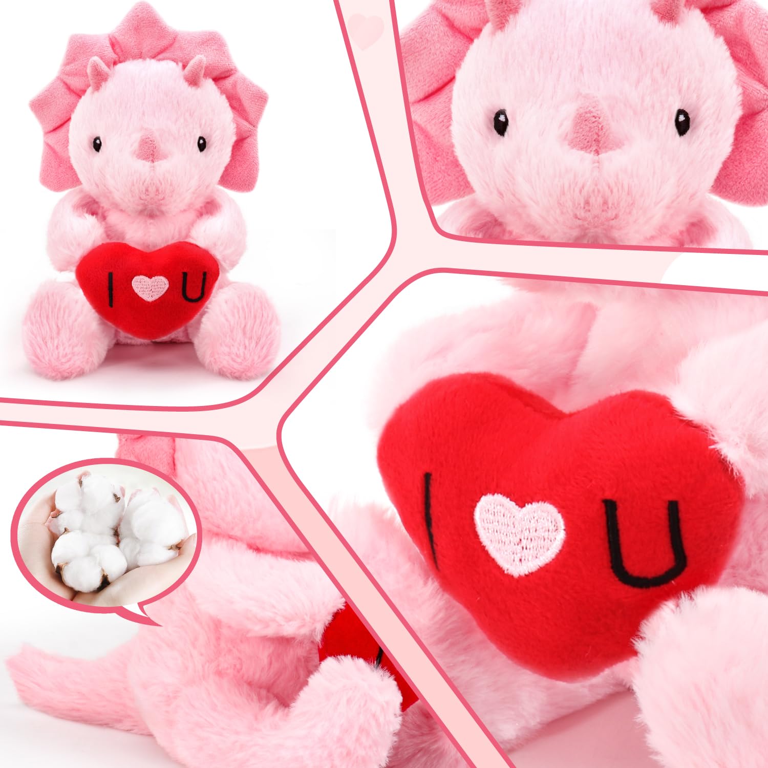 VANLINNY NEW Valentine's Day dinosaur gift perfect for gifting with love.