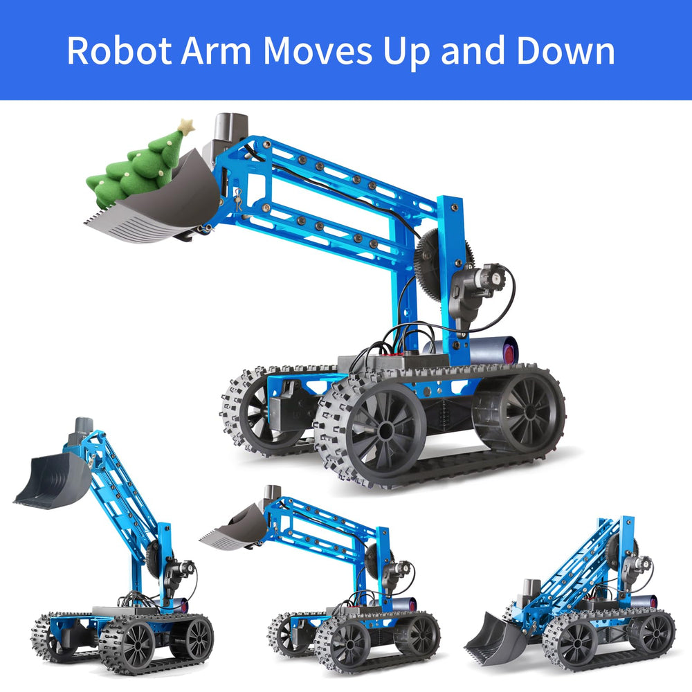 Vanlinny robot arm gripper action highlights precise grabbing for hands-on learning