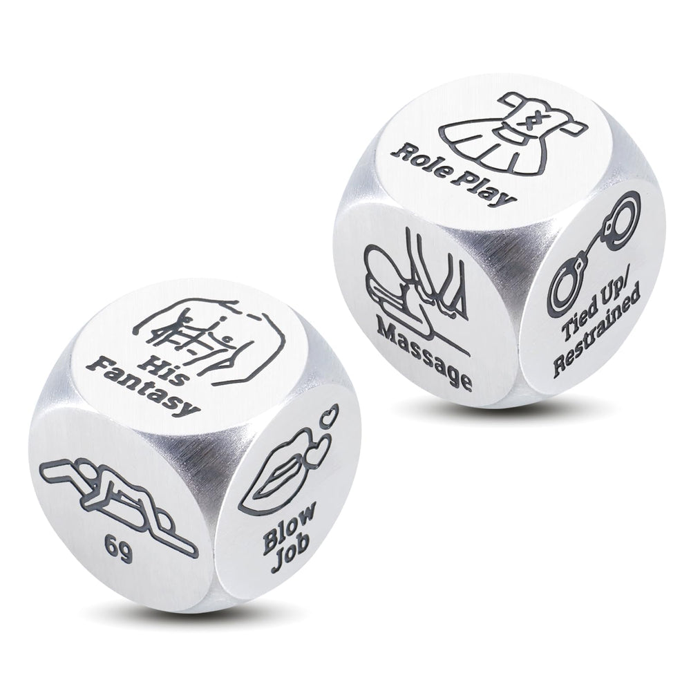 Vanlovemac dinner decision dice packaged for easy gift-giving and date night.