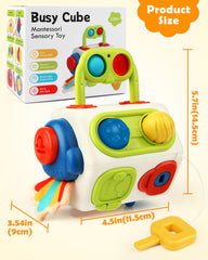 Vanmor 10-in-1 Busy Cube electric-switch module for cause-and-effect exploration