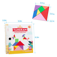 Vanmor compact travel puzzle set fits bags and backpacks