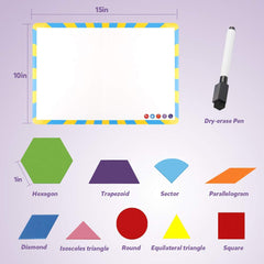 Vanmor dry erase marker with eraser for easy reuse