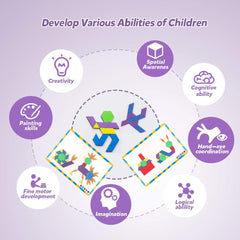 Vanmor non-toxic foam magnets designed for safe play
