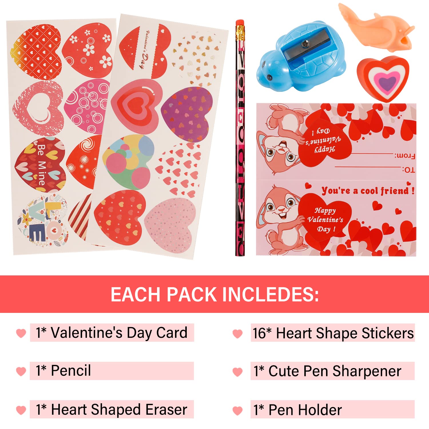 Vanow valentines animal cards for classroom exchanges