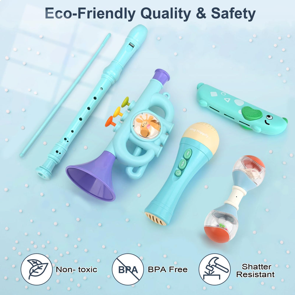 Vanplay flute toy supports auditory development and creative expression during playtime