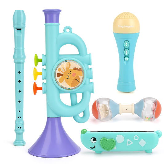 Vanplay trumpet for toddlers boosts early musical exploration and fine motor skills