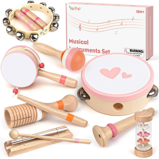 Vanplay maracas for toddlers invite simple rhythm play and sensory exploration