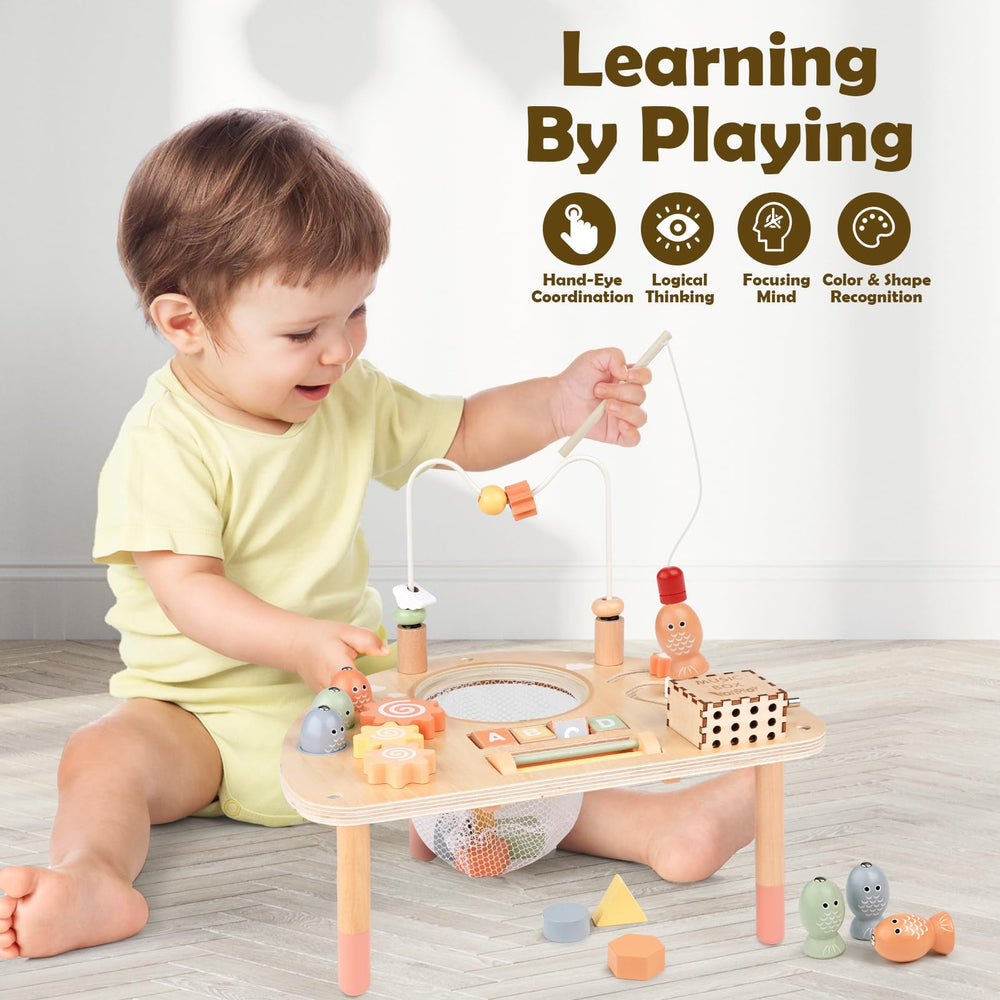 Vanplay fishing game enhances fine motor skills through exploration.