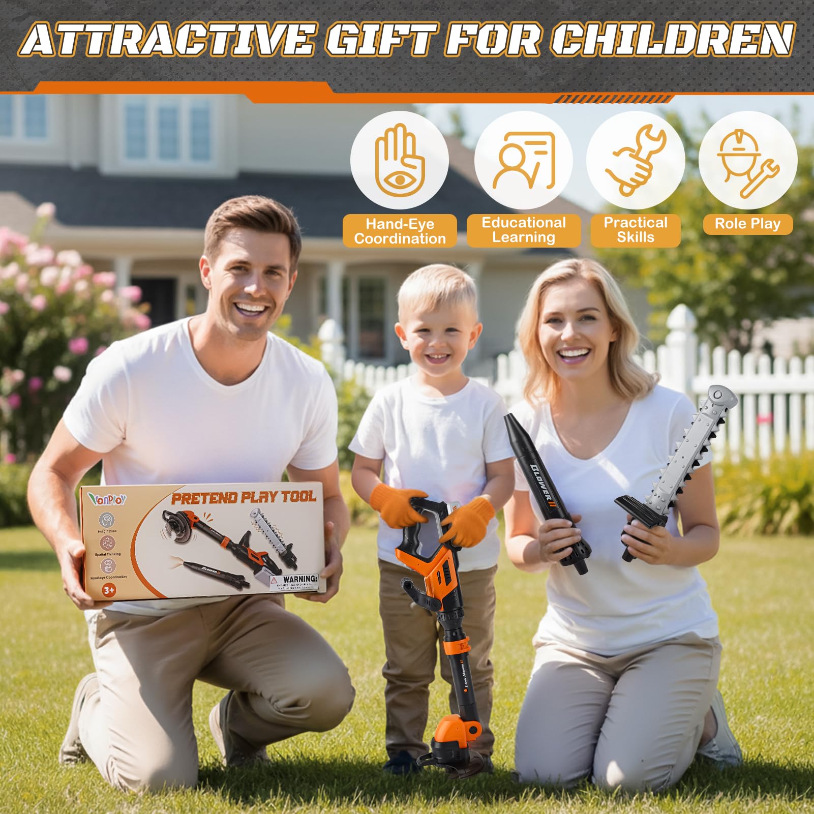 Perfect gift for little gardeners to explore imagination with safe equipment