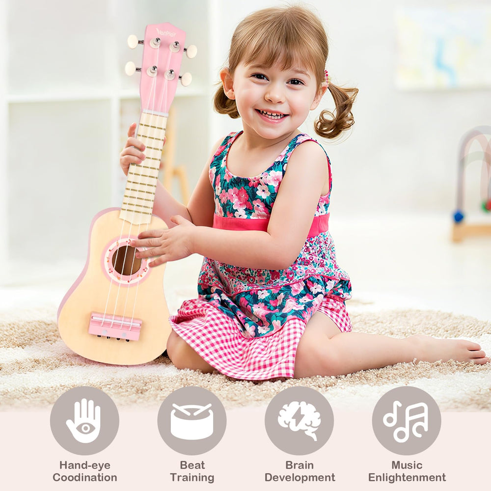 Vanplay triangle and hand bells support simple group play.