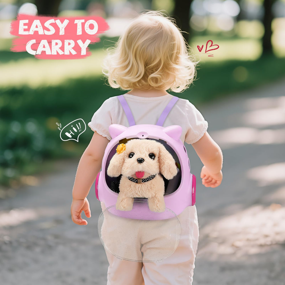 Vanvimen robot dog toy care tools included for grooming role-play