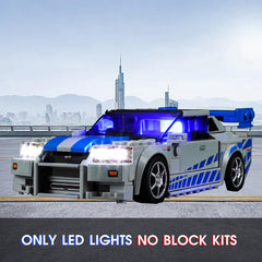 Vaodest LED light for Lego 76917 rear lights add depth and visibility
