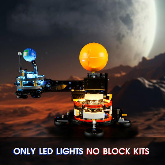 Vaodest LED moon glow highlights fine lunar details for a stellar scene.