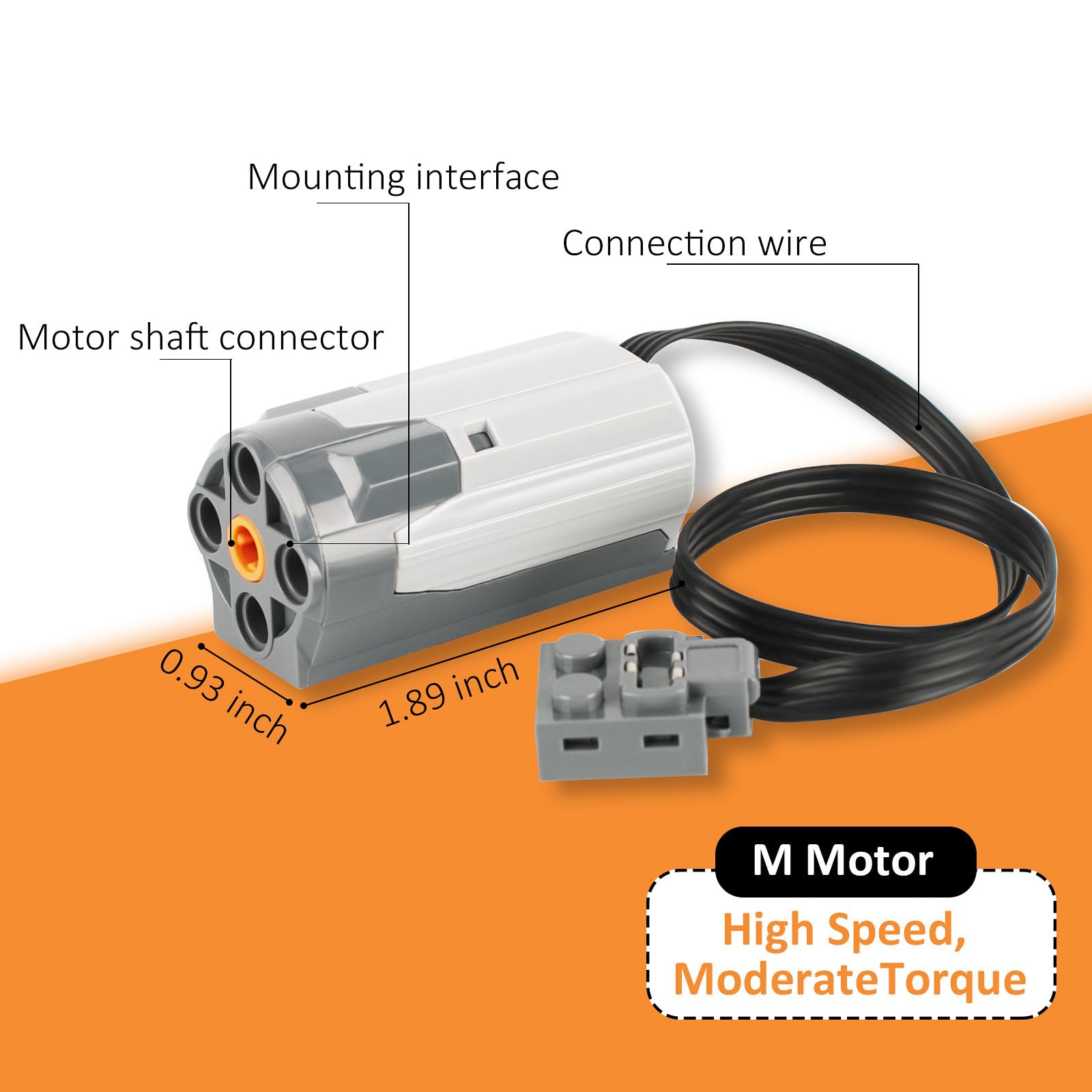 VAOEVA remote control with 2.4G receiver for hands-free project operation.
