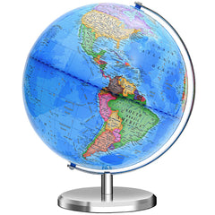 VAP world globe assembly guide for hands-on geography learning.