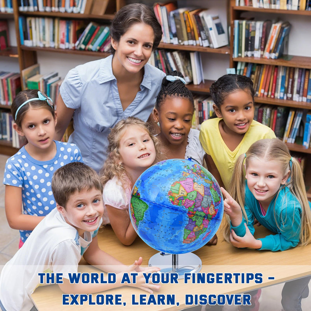 VAP world globe makes a thoughtful gift for education and spaces.