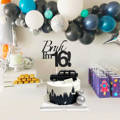 Varpotle easy party decor cake topper insert and snap photos quickly
