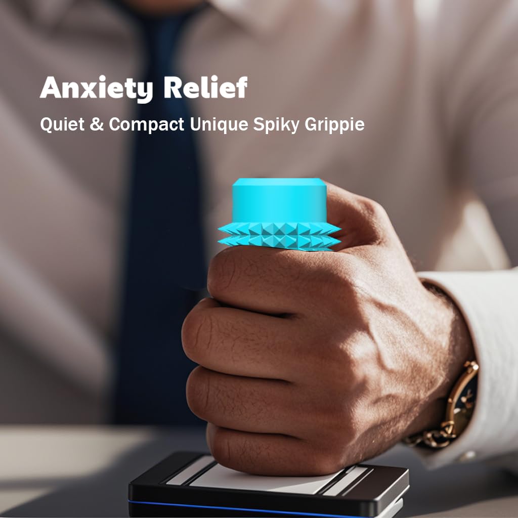 Vatonezich Little Ouchies Fidget features a rotatable roller for grounding touch.