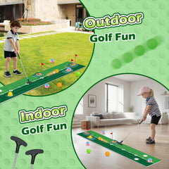 VATOS night-time golf-set enables indoor outdoor fun after dark.