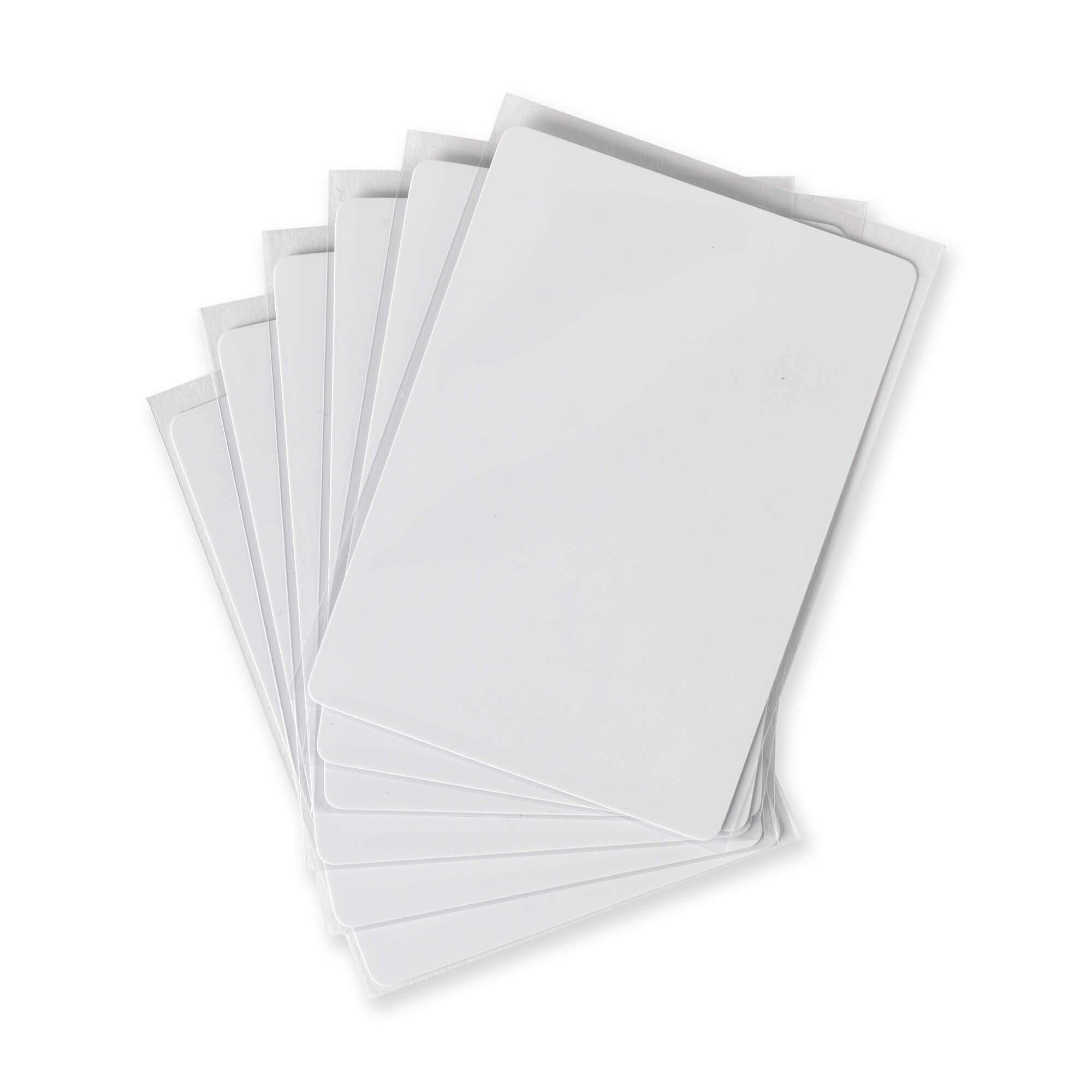 Vault X 40mic polypropylene provides durable, crystal-clear card protection.