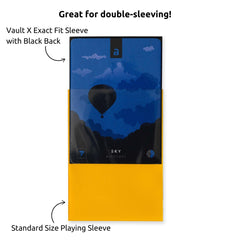 Vault X double-sleeving-ready inner-sleeves support extra protection during play and storage.