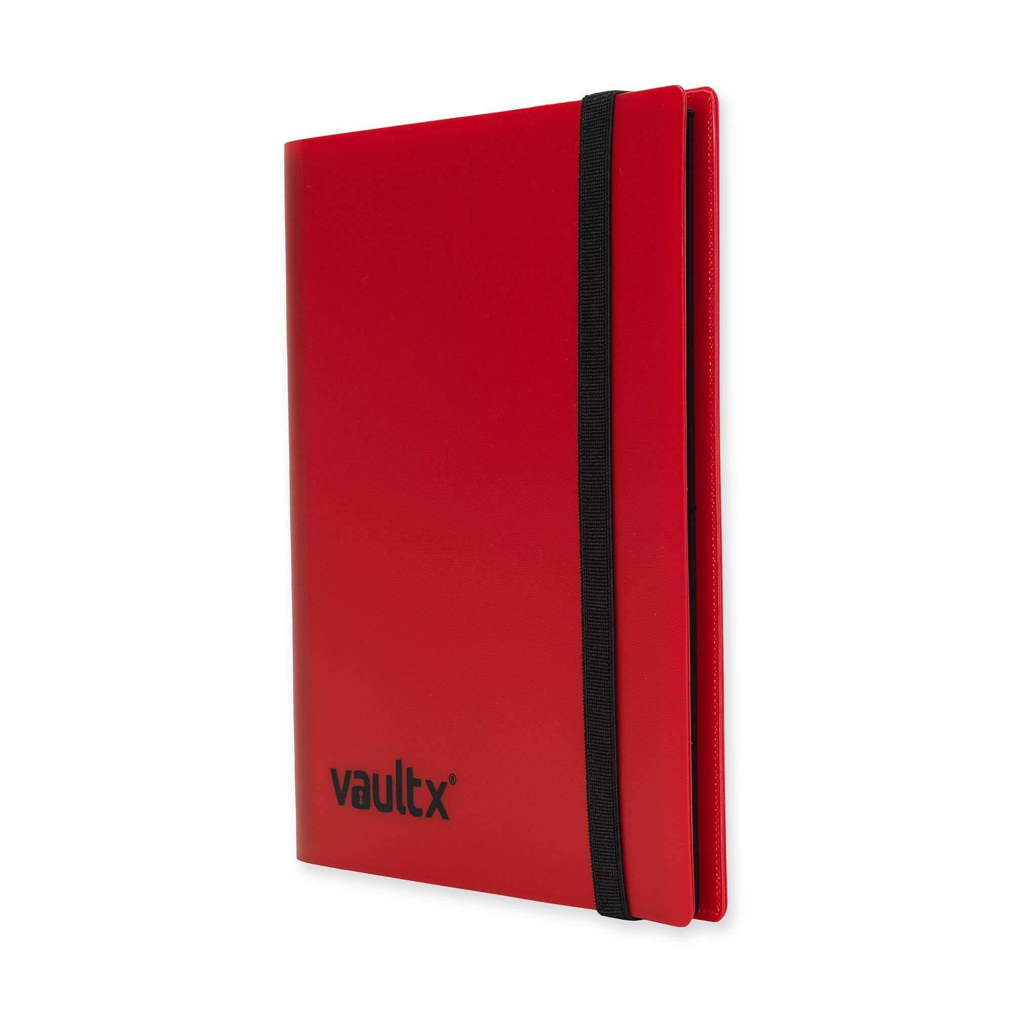 Vault X elastic strap closure shown for secure transport and storage.