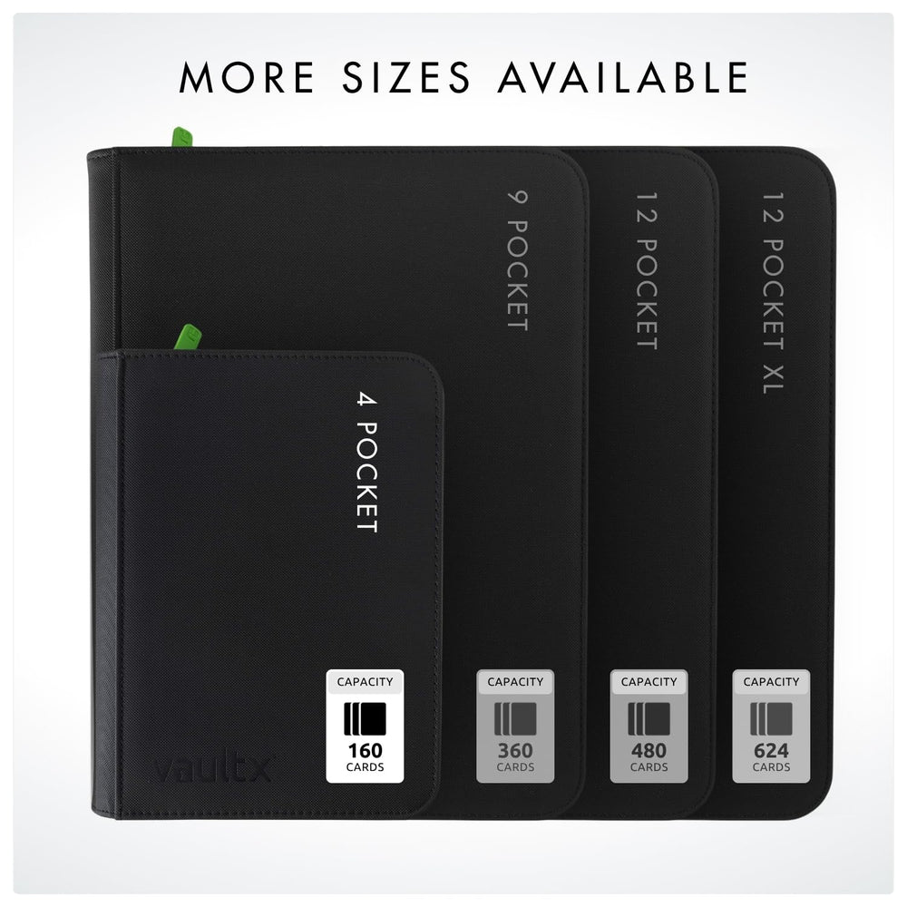 Vault X lightweight, portable binder ideal for collectors on the go
