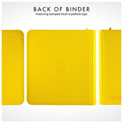 Vault X lightweight binder shown for easy travel and display