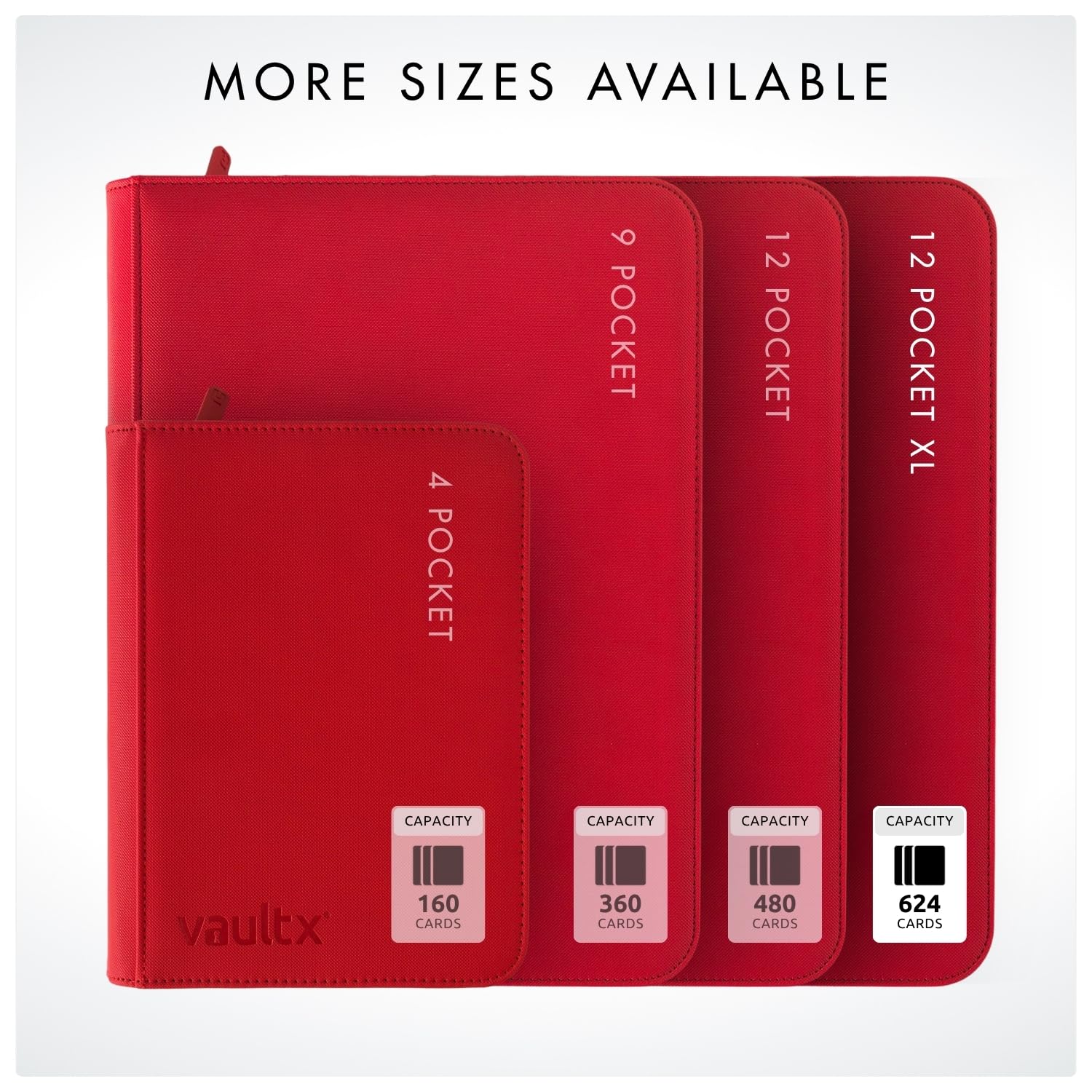 Vault X size compatibility with standard sleeves for easy setup