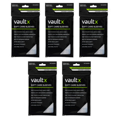 Vault X soft sleeves 1000-pack provide crisp protection for standard cards.