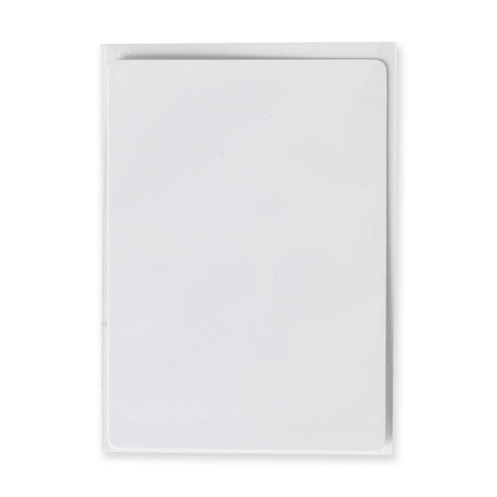 Vault X Soft Sleeves crystal-clear closeup demonstrates easy-fit for fast pack-to-sleeve protection.