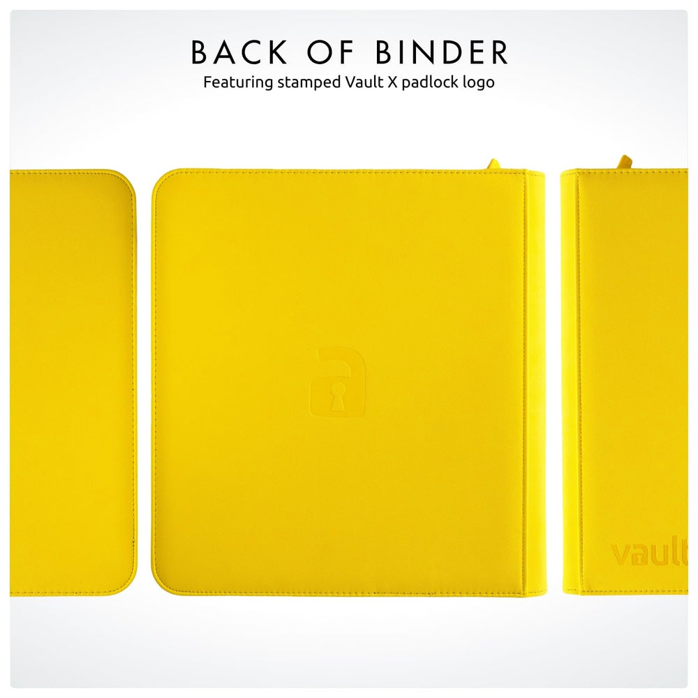 Binder compatible with standard sleeves for easy setup.